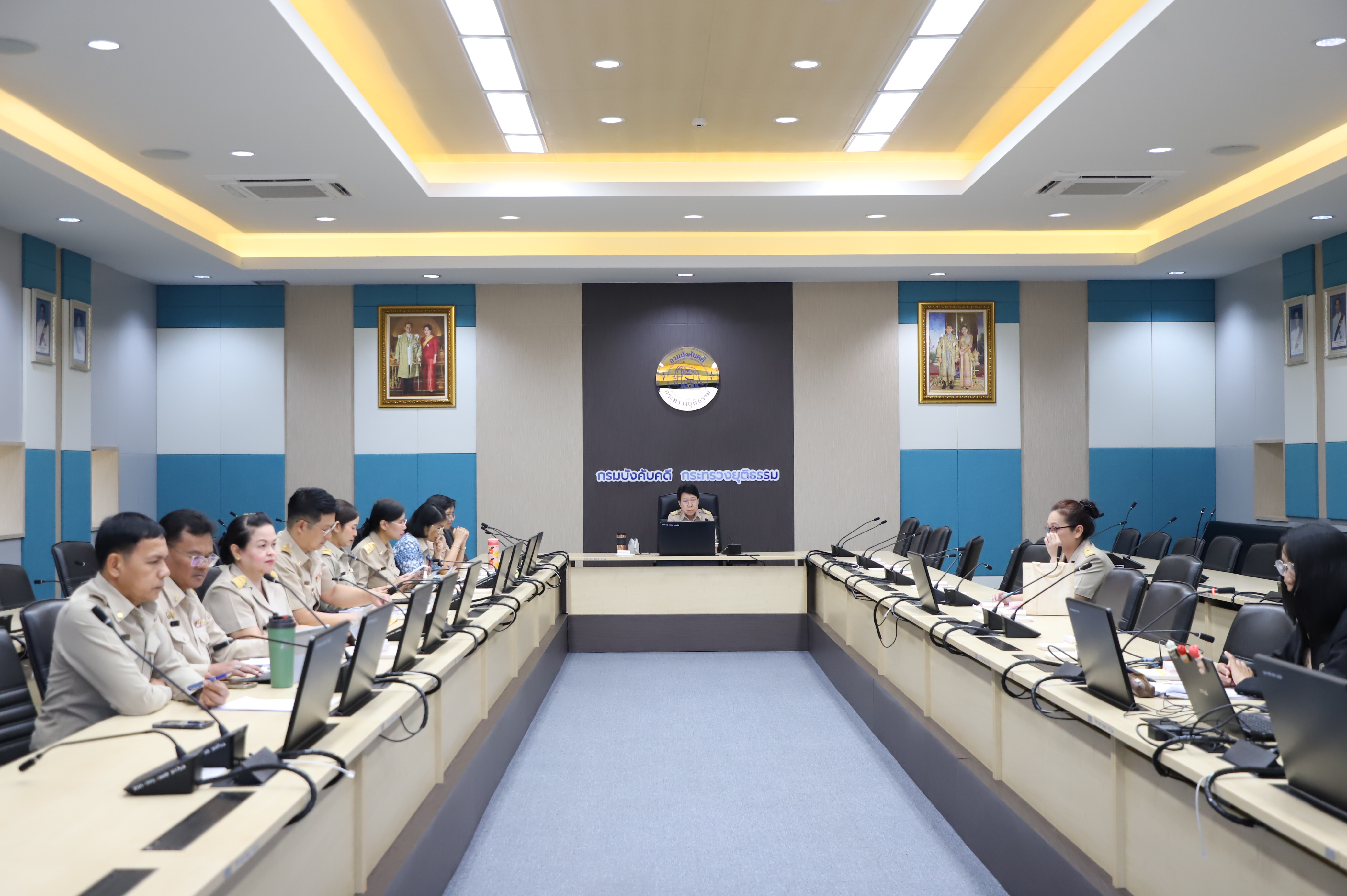 ﻿กรมบังคับคดี จัดประชุมคณะทำงานดำเนินโครงการประเมินคุณธรรมและความโปร่งใสในการดำเนินงาน ของหน่วยงานภาครัฐ (Integrity and Transparency Assessment - ITA) ครั้งที่ 1/2568